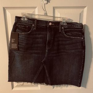 Silver Jeans Co. mini skirt dark blue size 12 new with tags